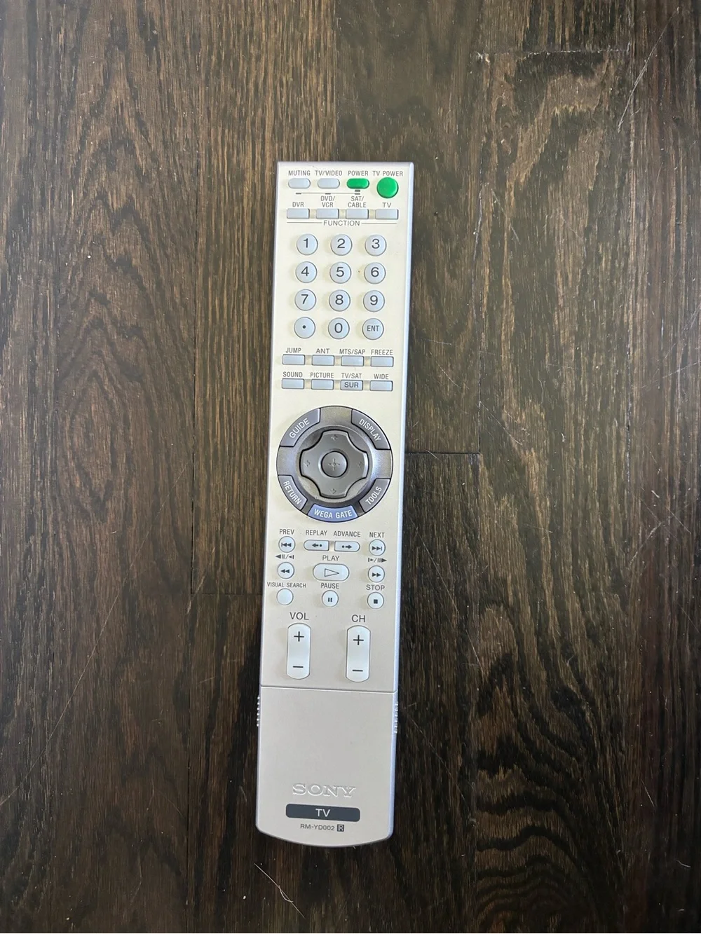 Sony RM-YD002 Remote Control Genuine OEM Trinitron Wega CRT TV Controller TESTED